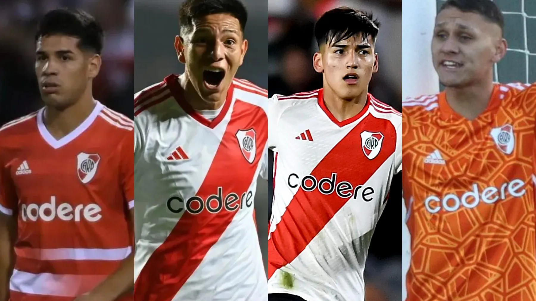 Los cuatro juveniles que viajarán a Mendoza. (Archivo)