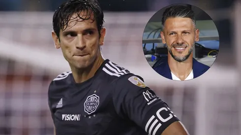 Roque Santa Cruz elogió el trabajo de Demichelis.