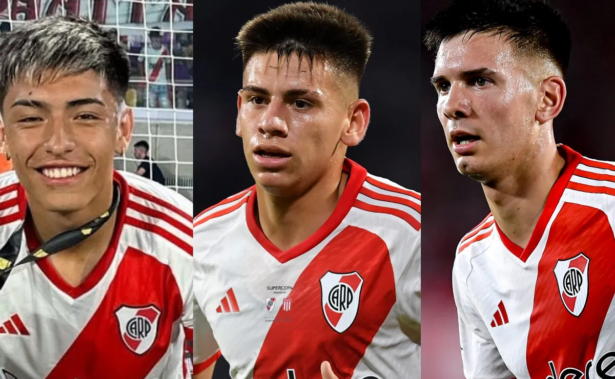 Los juveniles de River en un lugar de prestigio.
