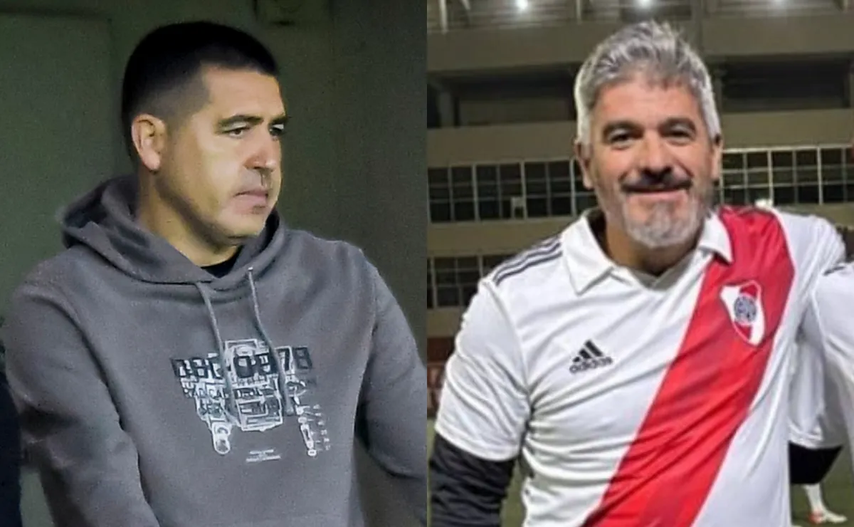 El dirigente de Boca elogió al ídolo de River.