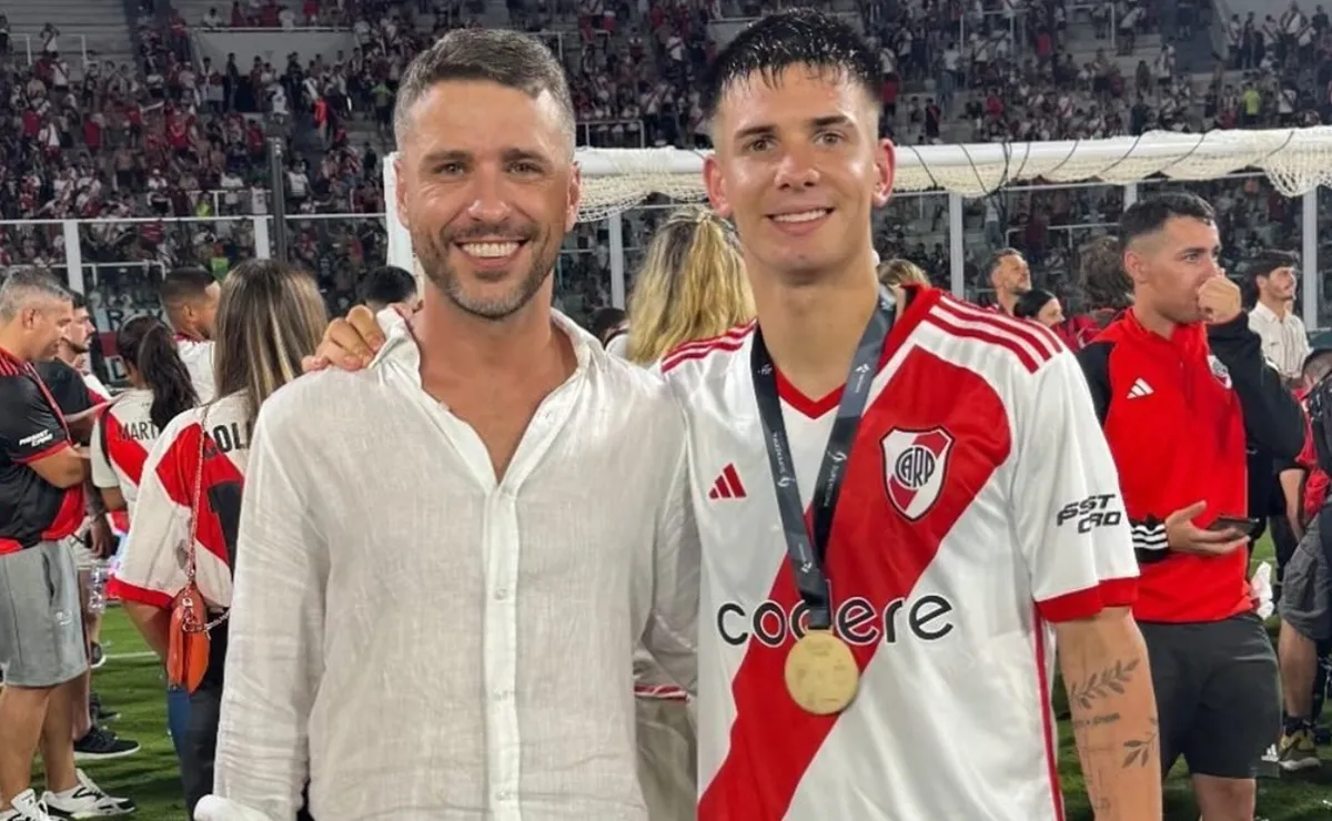 Franco Mastantuono y Lucas Tamer (FOTO: Instagram/ @areasportteam).