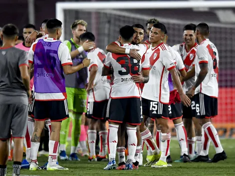 Las joyas de River que fueron a ver a sus ex compañeros de inferiores en Ezeiza