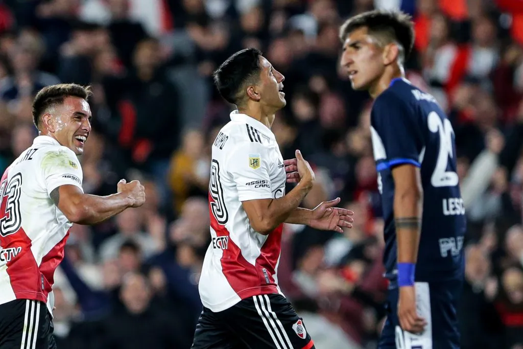 Aliendro marcó en la última vez que se enfrentaron en el Monumental. (Foto: Getty).