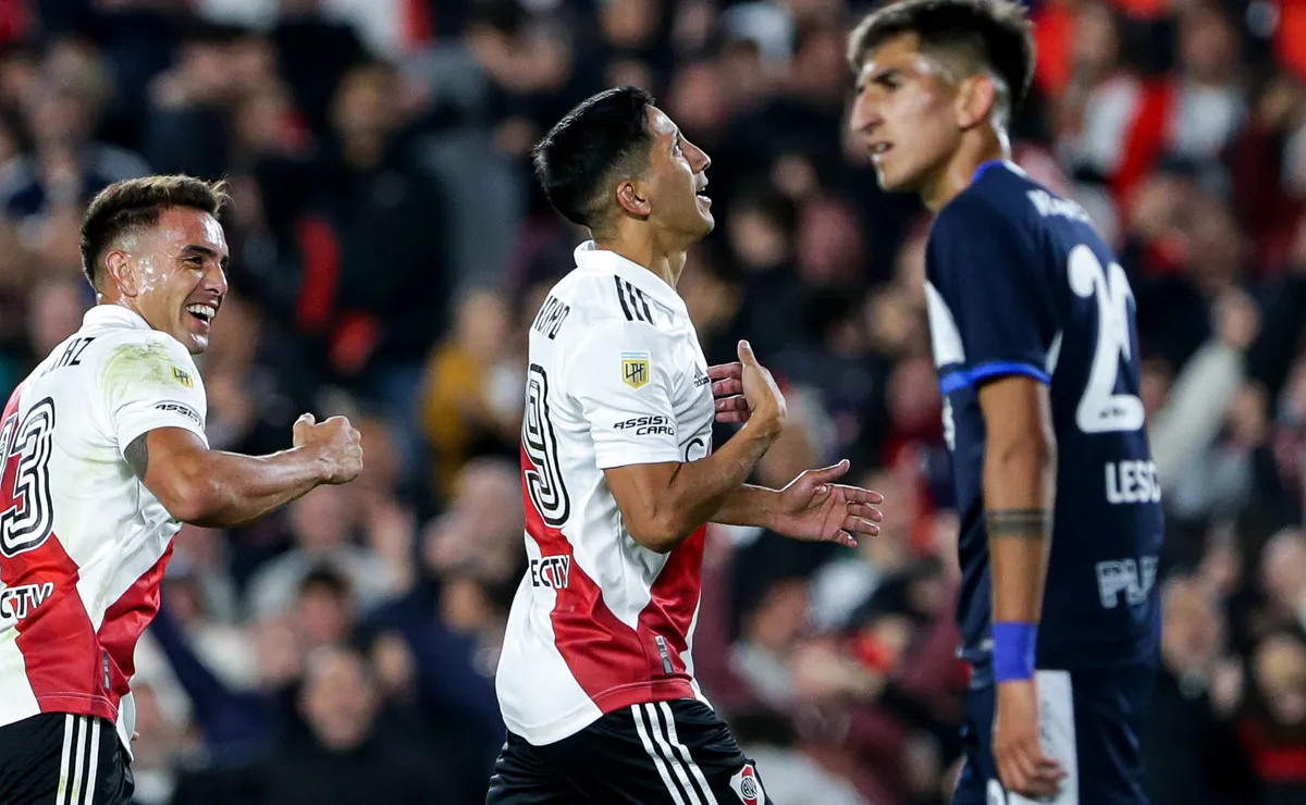 Aliendro marcó en la última vez que se enfrentaron en el Monumental