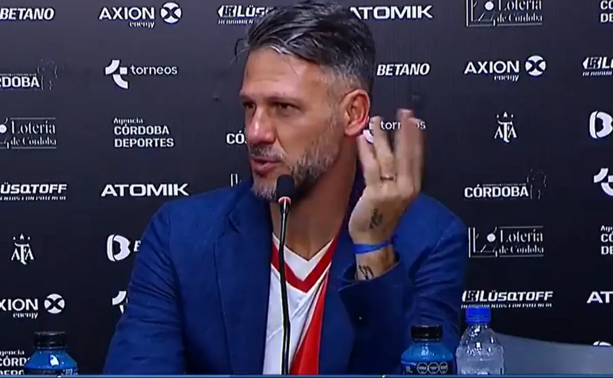 Demichelis explicó porqué no puso de entrada a Echeverri.