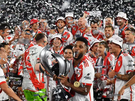 "Muchas gracias Aliendro..." el divertido cantito del plantel de River