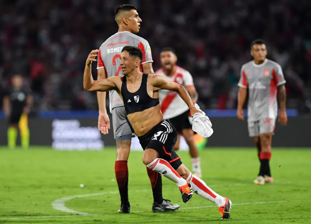 Aliendro le dio un nuevo título a River. (Getty)