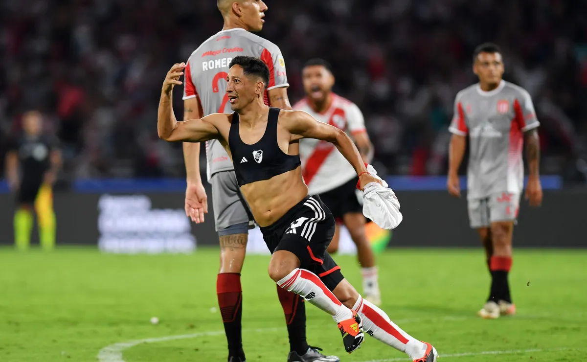 Aliendro celebró el gol del título. (Getty)