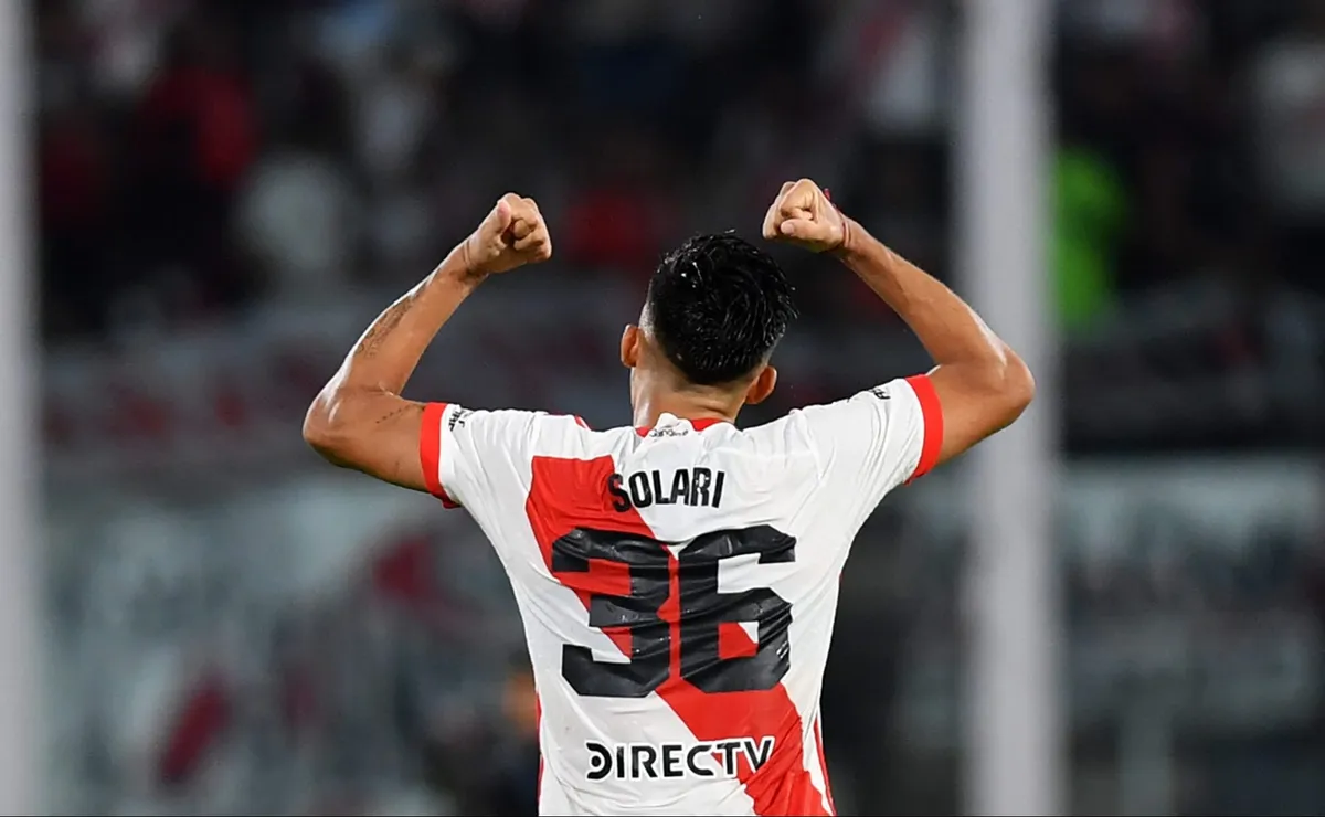 Solari volvió al gol en el Monumental.