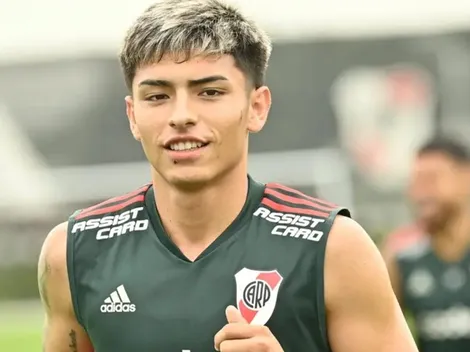 La historia de Agustín Ruberto en medio del partido de River