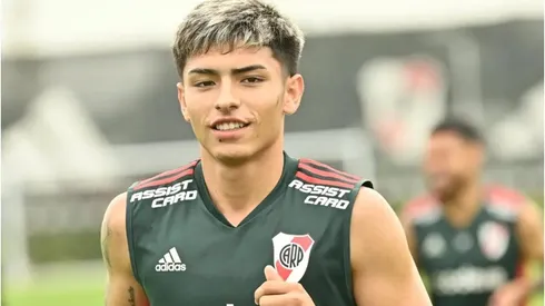 La historia de Agustín Ruberto en medio del partido de River