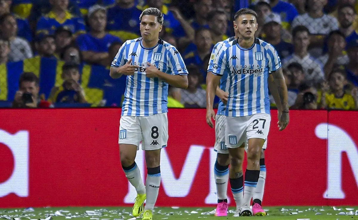 Juanfer fue la gran figura del partido en la Bombonera.