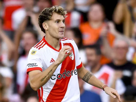 Colidio le cambió la cara a River ante Independiente: por qué fue suplente