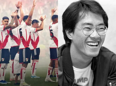 El homenaje de River a Akira Toriyama, creador de Dragon Ball