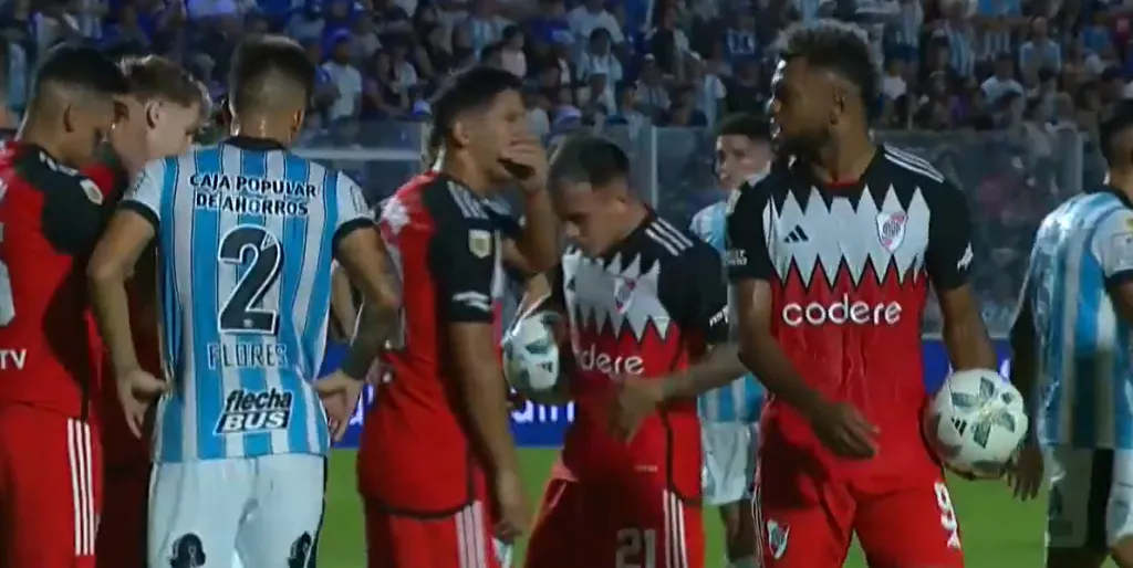 Borja recordó el incidente con Esequiel Barco. (Captura)