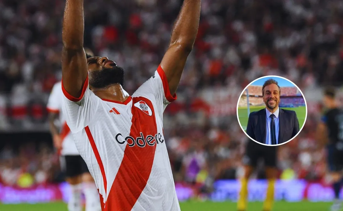La columna de Nicolás Distasio tras la victoria de River.