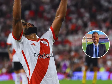Ganó River de la mano de Miguel Borja, el mejor extranjero que tiene el fútbol argentino