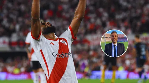 La columna de Nicolás Distasio tras la victoria de River.