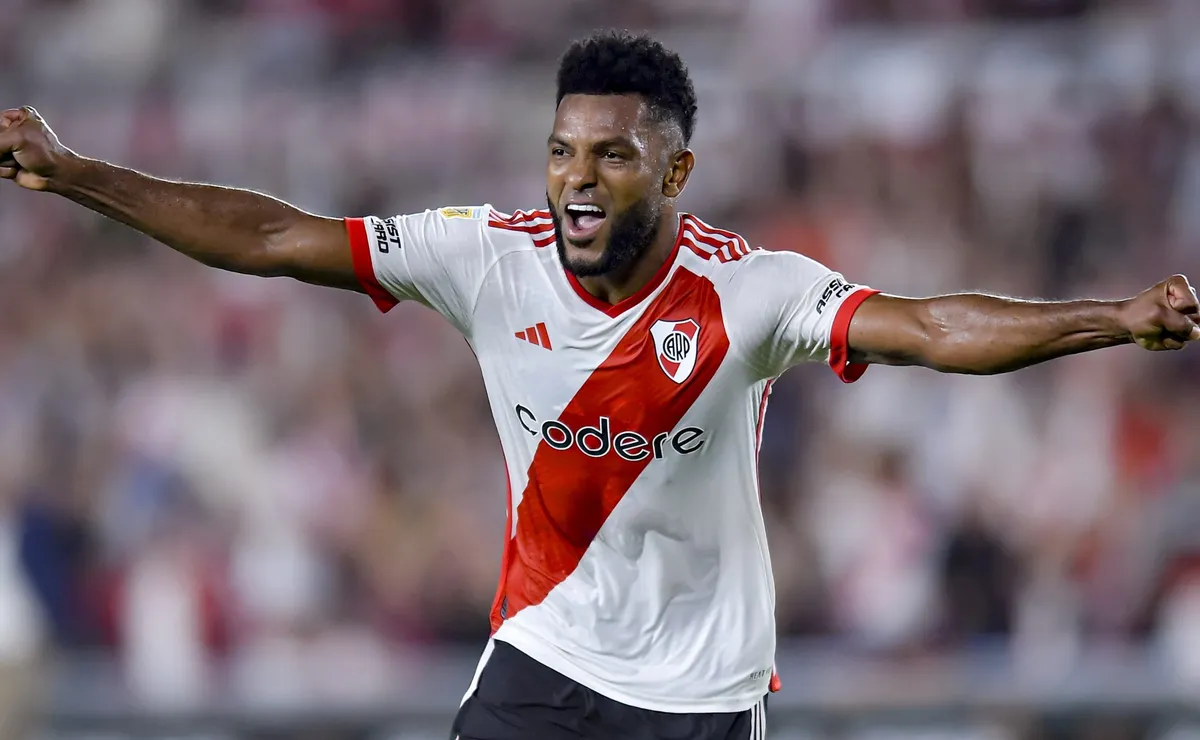El Colibrí es el golador de River en el 2024 (Foto: Getty).