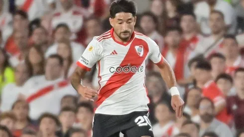 Casco volvió al once inicial de River ante Central Córdoba y cumplió. (LPM)