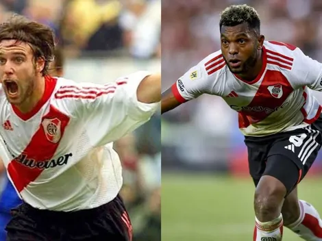 Borja le sacó una marca a Cavenaghi en River