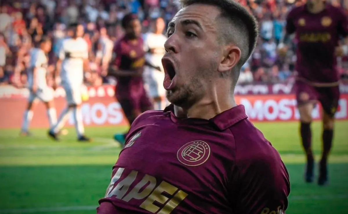 Felipe Peña Biafore se despide de Lanús.