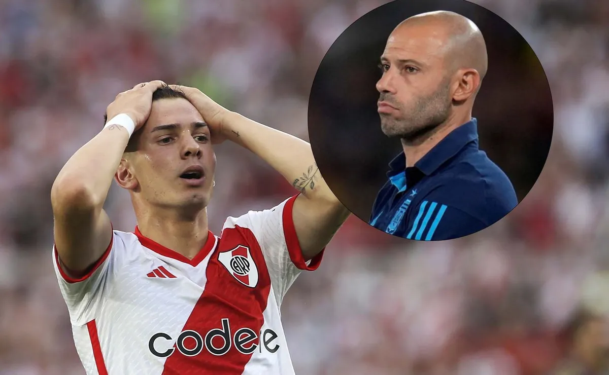 Mascherano habló de Mastantuono
