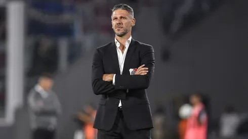 El DT de River deberá elegir a los titulares para enfrentar al equipo mendocino.