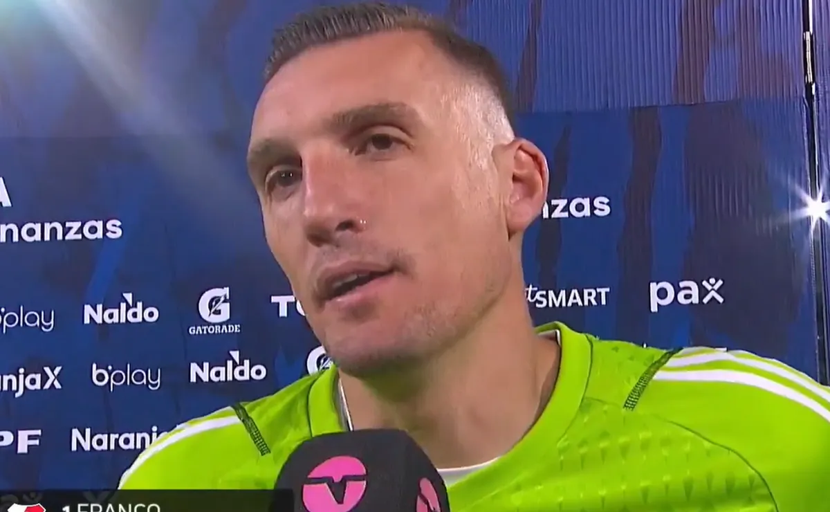 Armani no quiso culpar a nadie por el empate de River.