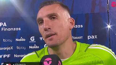 Armani no quiso culpar a nadie por el empate de River.