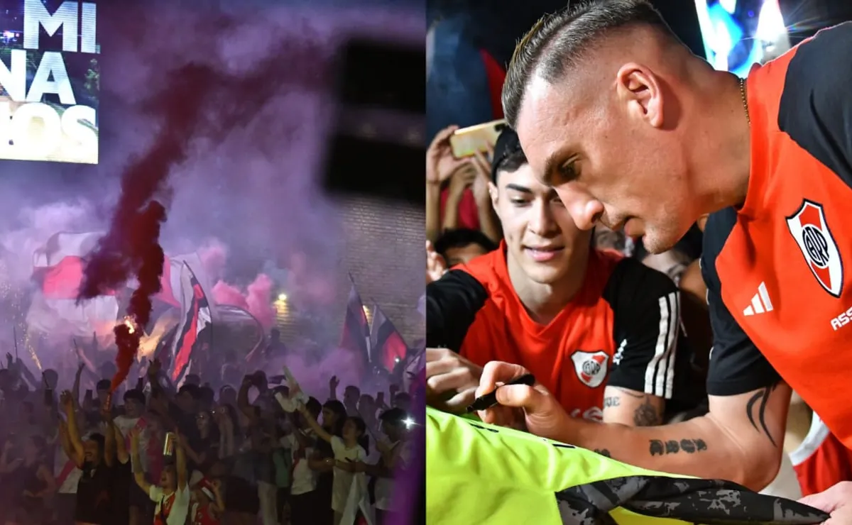 River fue recibido en Córdoba