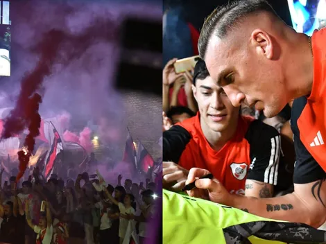 El impactante recibimiento de los hinchas a River en Córdoba