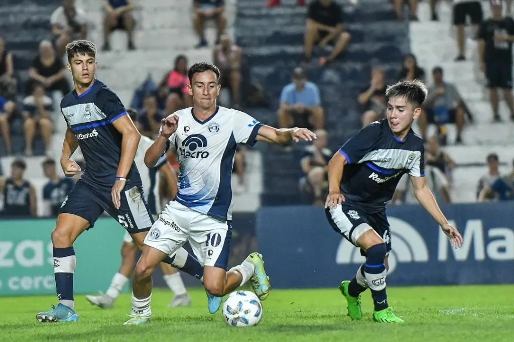 Federico Moreno venía de marcar un gol en la Reserva de Independiente Rivadavia de Mendoza.