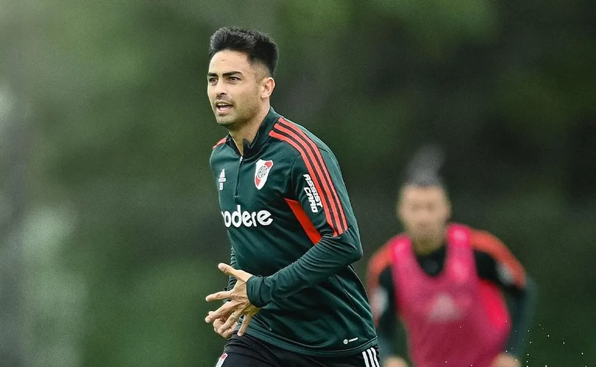 El Pity viajó a Brasil junto al resto del plantel.