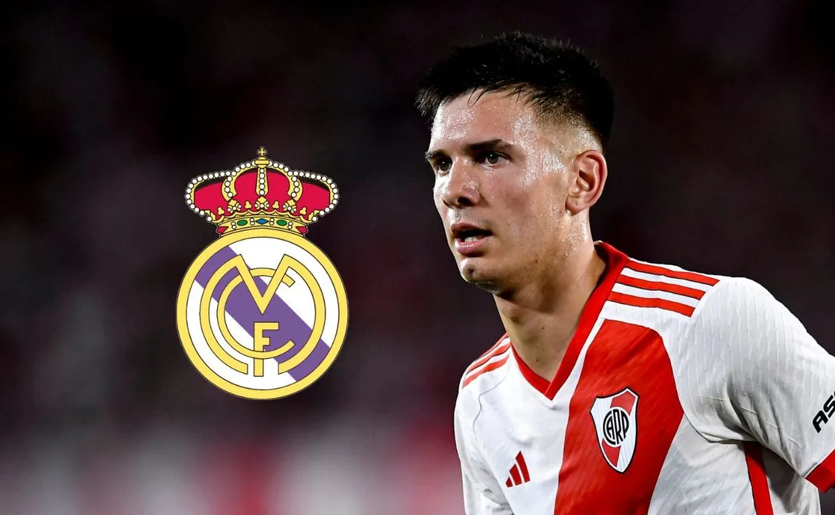 Franco Mastantuono, en el radar del Real Madrid.