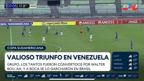 Insólito momento televisivo en la pantalla del canal de noticias TN.