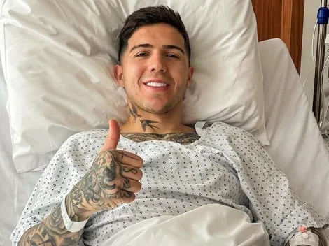Enzo Fernández y un mensaje para los hinchas luego de la operación: "No lo soporté más..."