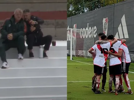 Demichelis, presente para ver a la Reserva de River vs. Instituto