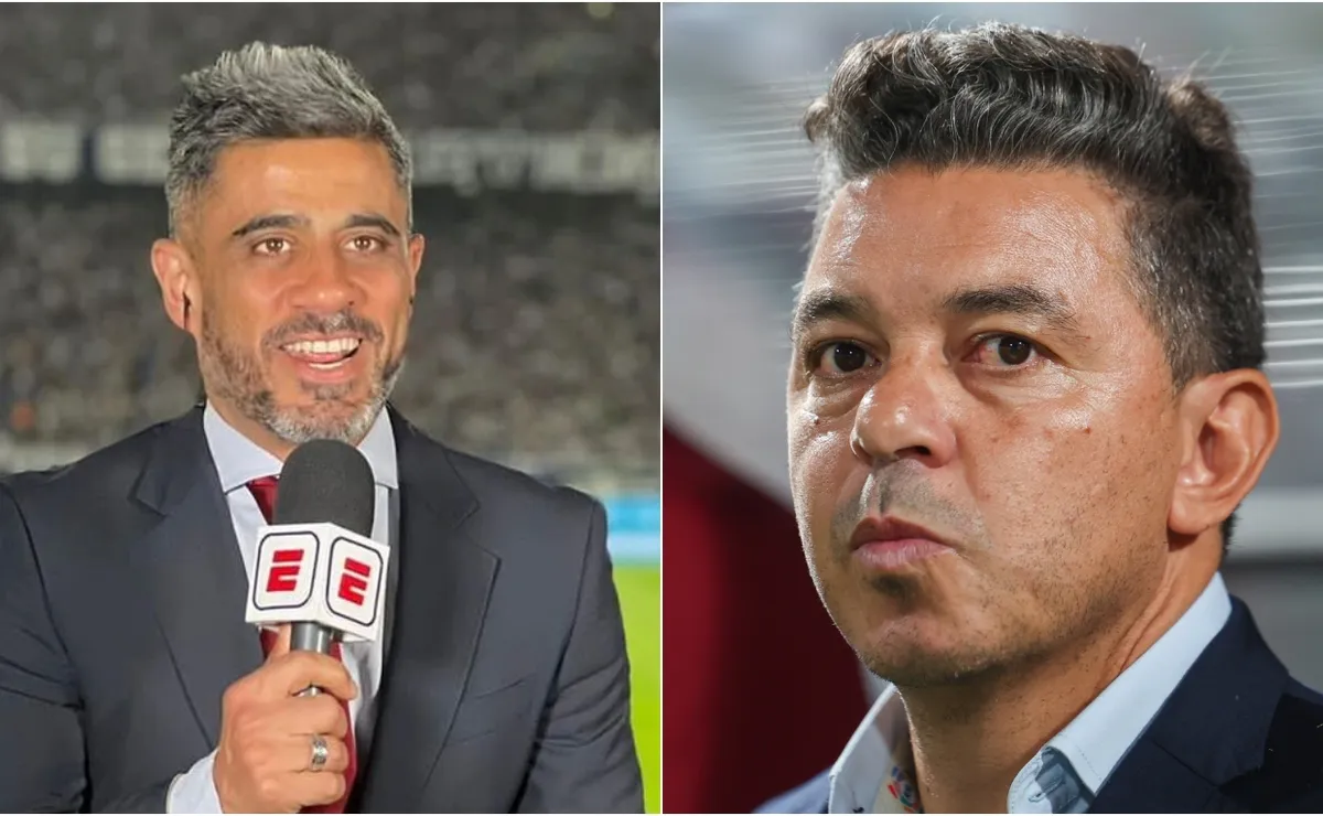 Federico Bulos y Marcelo Gallardo.