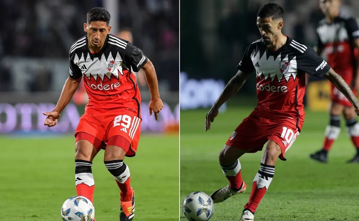 Aliendro y Lanzini, los dos que se desatacaron en Asunción.
