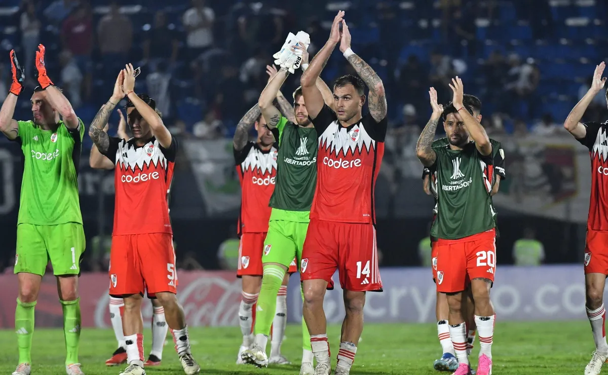 River se llevó los tres puntos de su visita a Asunción. (Foto: Prensa River).