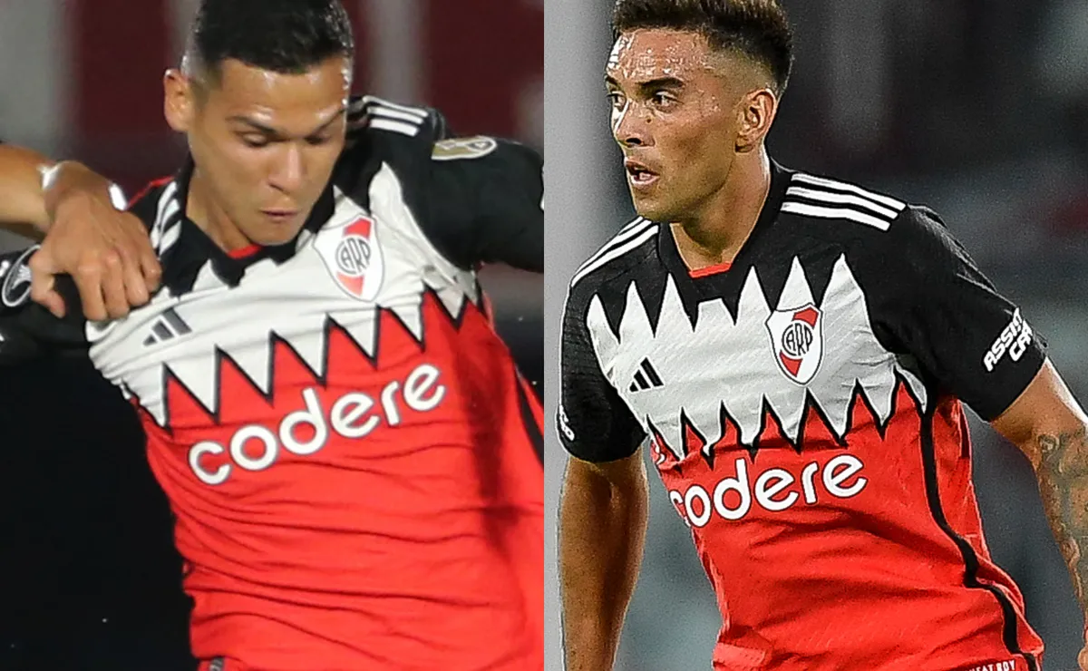 Los laterales de River no tuvieron una buena noche.