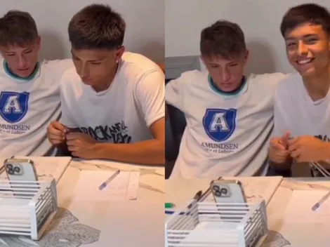 Se hizo viral: el video de Agustín Ruberto estudiando inglés