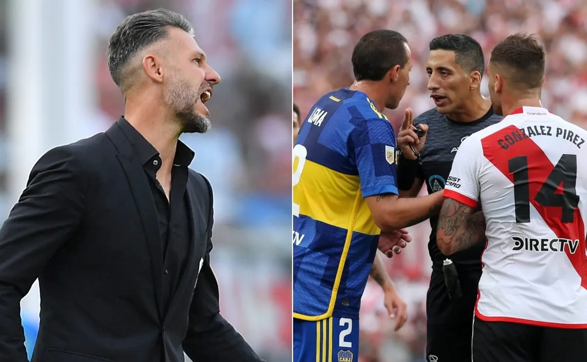 Demichelis se refirió a la polémica del clásico y por qué fue a hablar al vestuario del juez.