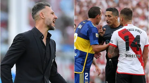 Demichelis se refirió a la polémica del clásico y por qué fue a hablar al vestuario del juez.