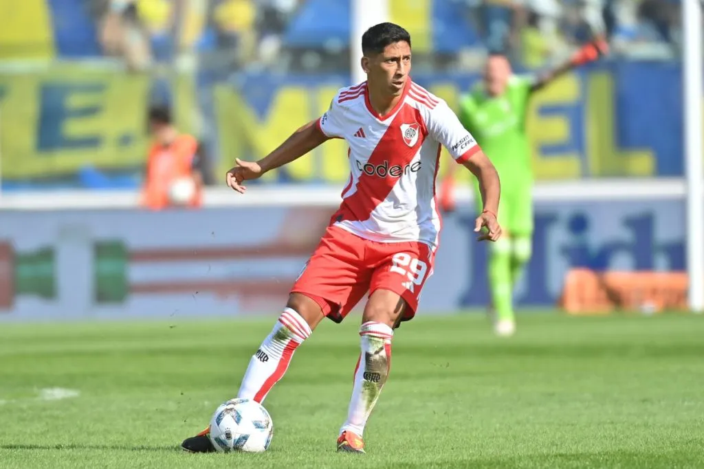 Rodrigo Aliendro en acción. (Foto: Prensa River)