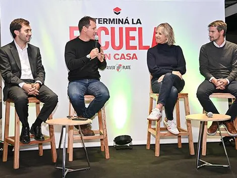 River lanzó "terminá la escuela en casa" para ayudar a finalizar la secundaria