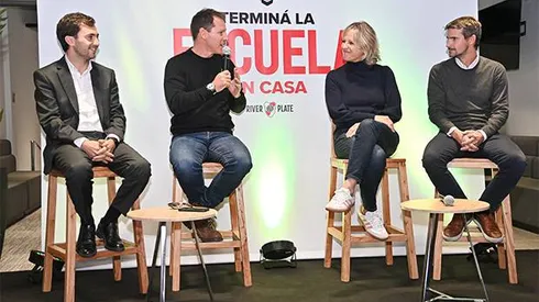 River lanzó "terminá la escuela en casa"