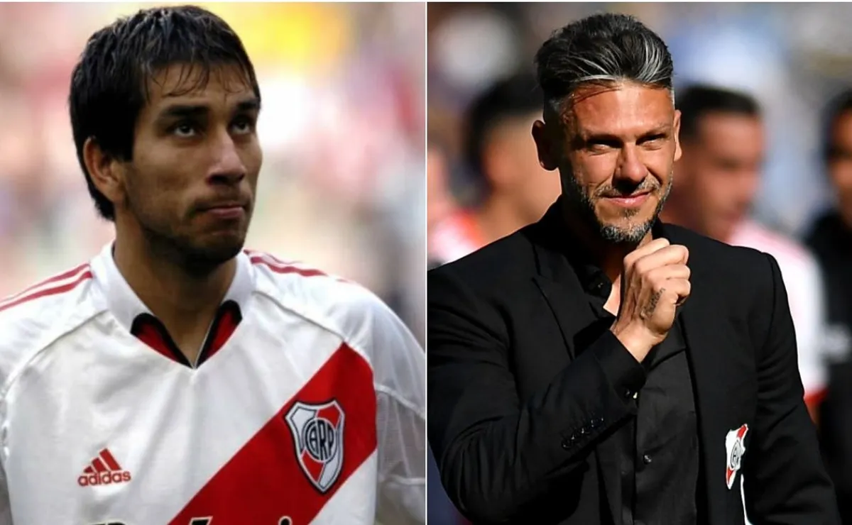 Nelson Cuevas apoyó al DT de River antes de enfrentar al clásico rival.