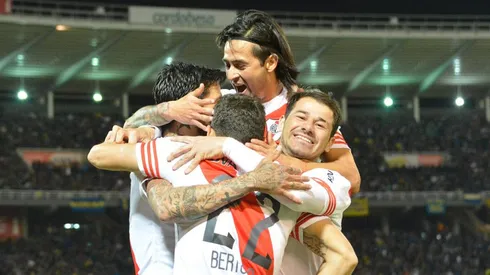 River y la sana costumbre de festejar en Córdoba.